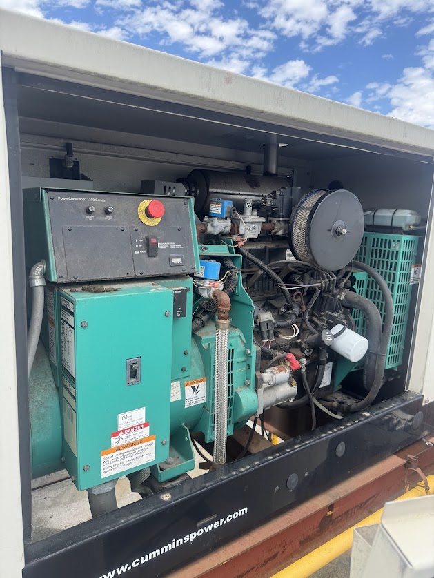 Cummins standby generator serviced by A2Z Pump Repair